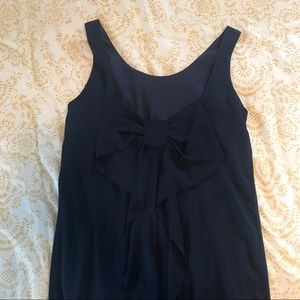 Anthropologie Bow Tie Back Dress